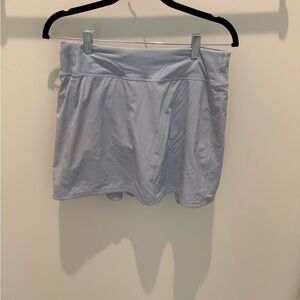 Lululemon Light Blue Midi length athletic skort